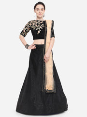 Black sider lehenga...