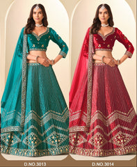 dark new colour ice velvet lehenga choli...new collection of 2026