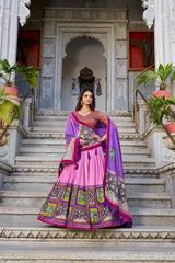 pink designer lehenga choli 9 - PINK
