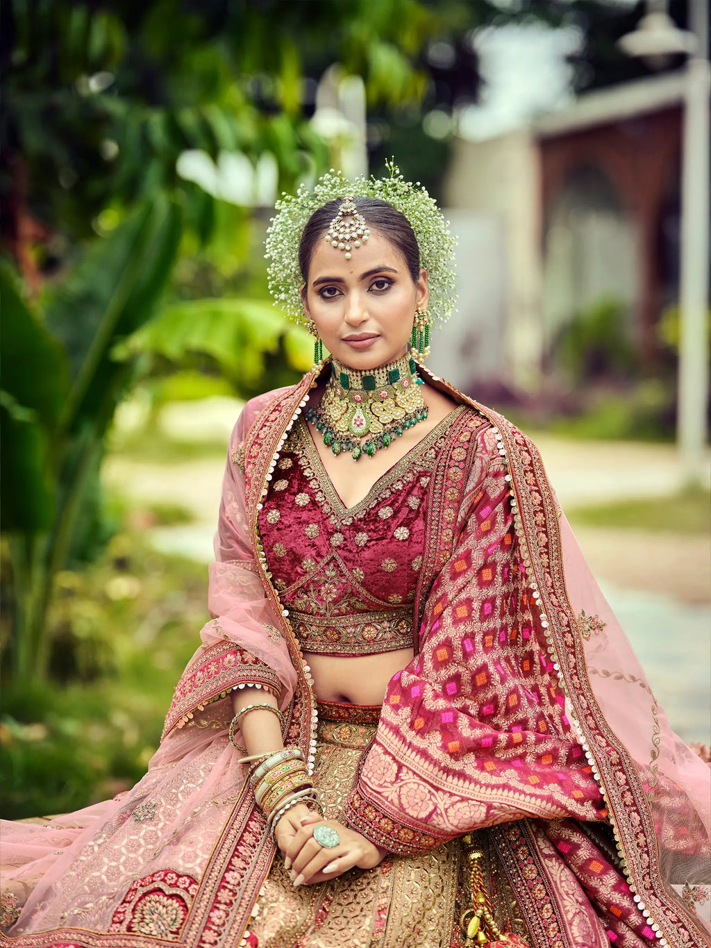 PREMIUM BRIDAL LEHENGA OF 2026,,,,MAHARANI COLLECTION of marwar couture