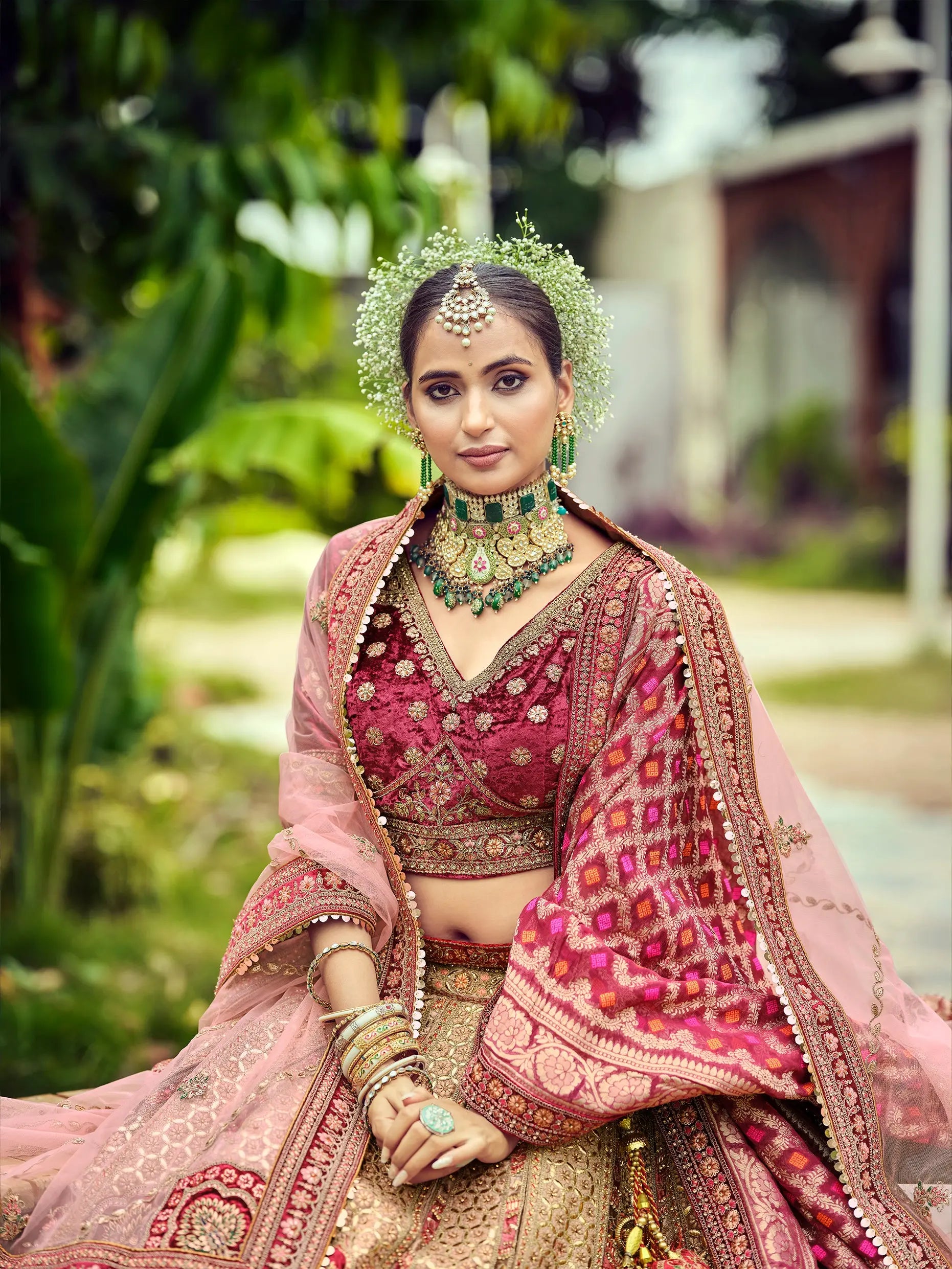 PREMIUM BRIDAL LEHENGA OF 2026,,,,MAHARANI COLLECTION of marwar couture