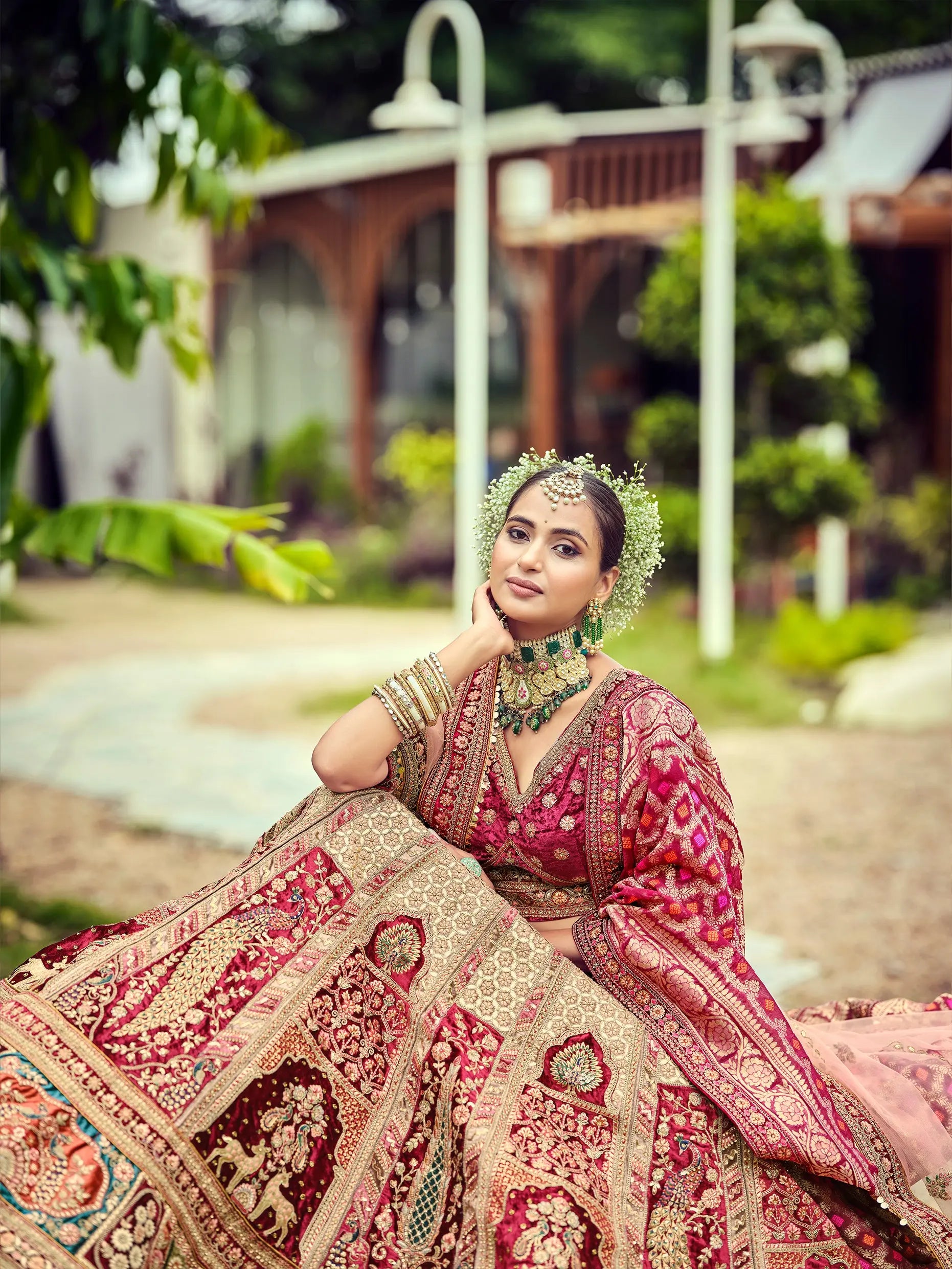 PREMIUM BRIDAL LEHENGA OF 2026,,,,MAHARANI COLLECTION of marwar couture