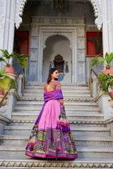 pink designer lehenga choli 9 - PINK